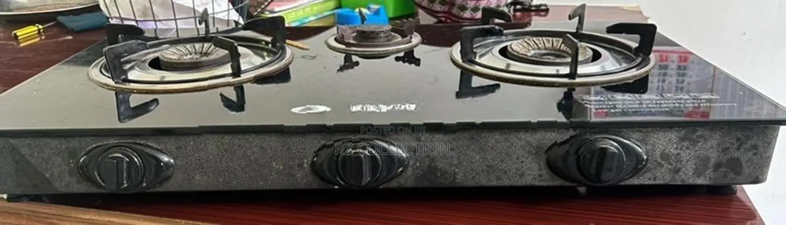 Elekta 3 Burner Gas Cooker
