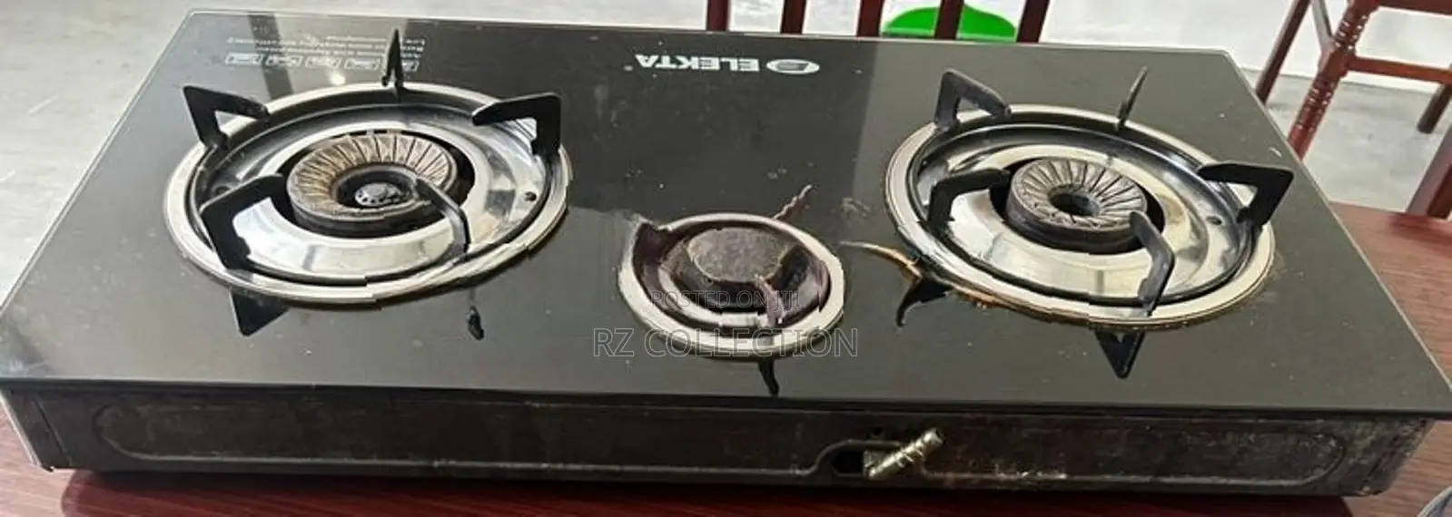 Elekta 3 Burner Gas Cooker