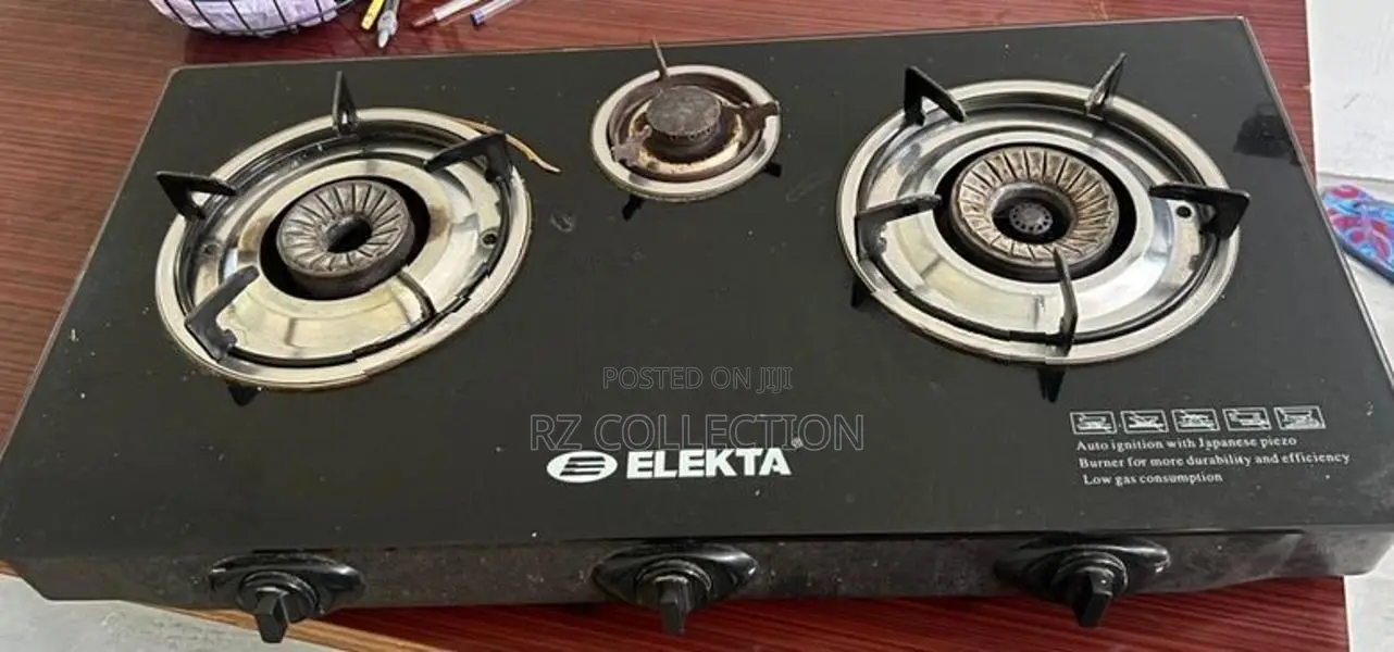 Elekta 3 Burner Gas Cooker