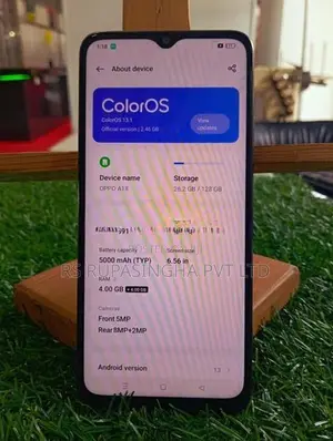 Oppo A18 4GB 128GB (Used)