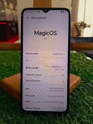 Honor X5b 4GB 64GB (Used)