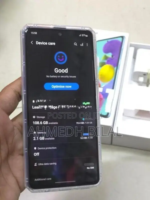 Samsung Galaxy A51 6GB/128 Full Set Box (Used)