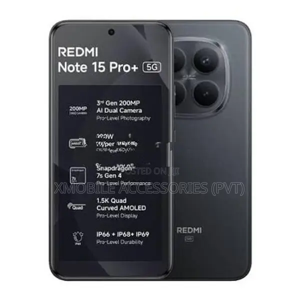 Xiaomi Redmi Note 15 Pro+ 12GB 256GB (Brand New)