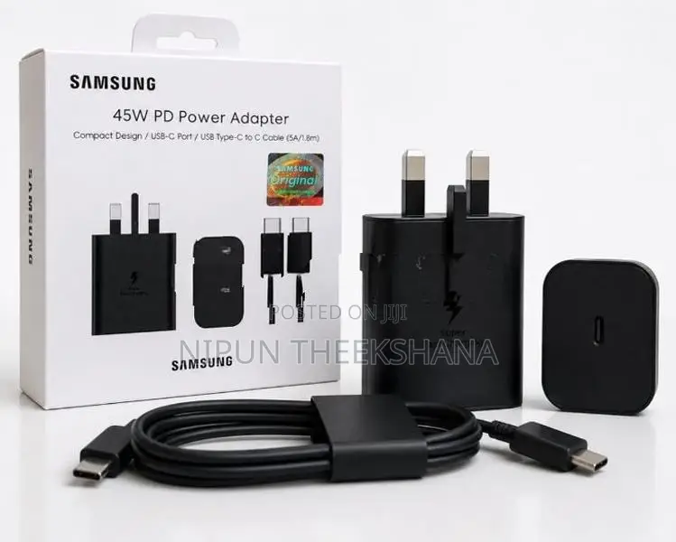45W Samsung Fast Charger with Cable