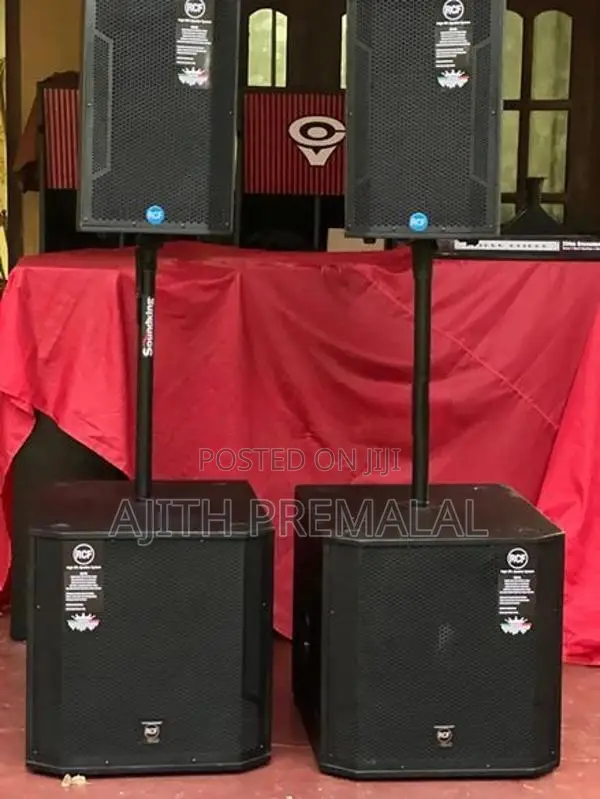 RCF Double Top Speaker