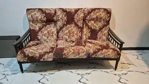 Antique Sofa Set with Cushions