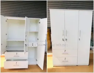 MODERN MELAMINE UNIQUE 3D WARDROBES