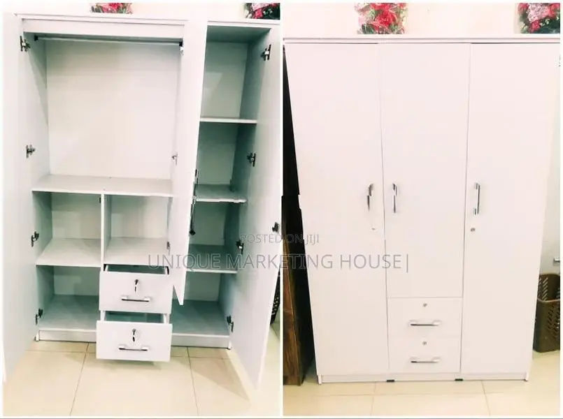 MODERN MELAMINE UNIQUE 3D WARDROBES