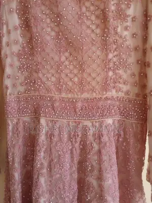 Dusty Rose Gown with Dupatta