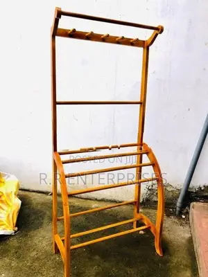 New Wooden Cloth Rack .