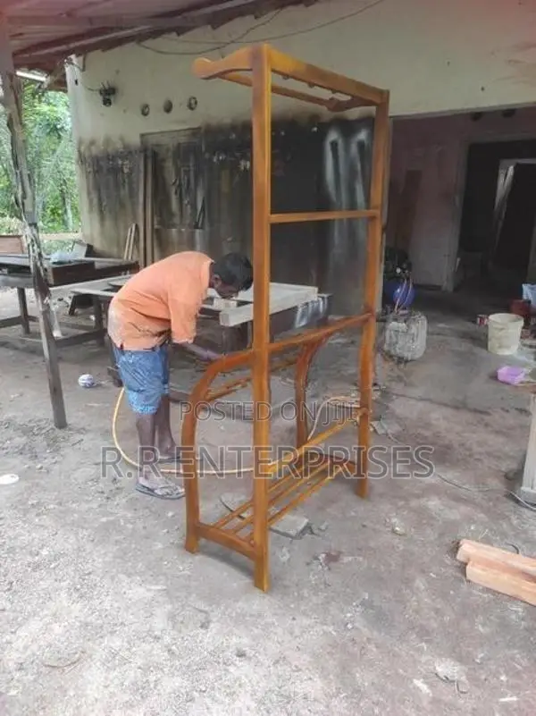 New Wooden Cloth Rack .