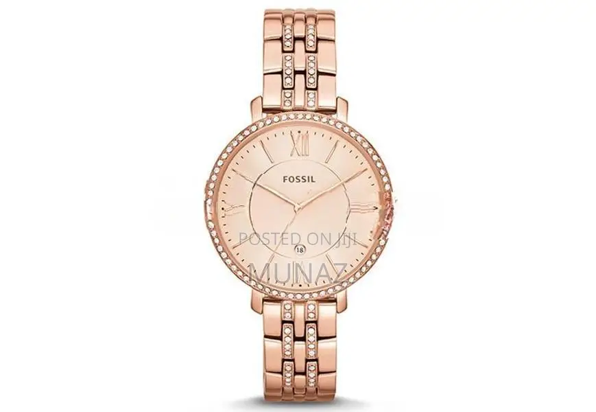 Fossil Ladies Rose Gold Watch
