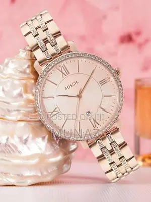 Fossil Ladies Rose Gold Watch