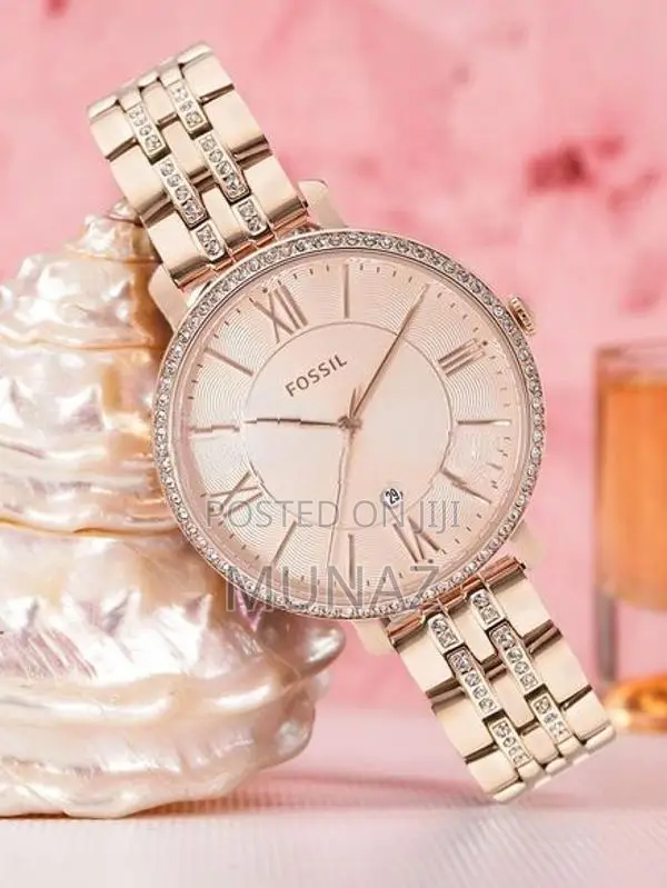 Fossil Ladies Rose Gold Watch