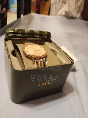 Fossil Ladies Rose Gold Watch
