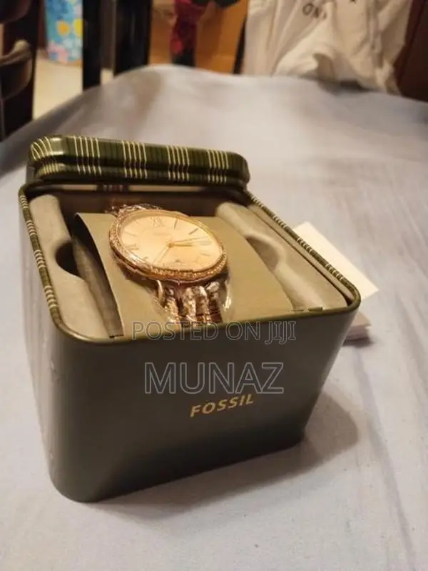 Fossil Ladies Rose Gold Watch