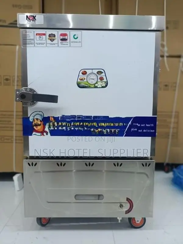 6 Tray Industrial Rice Steamer