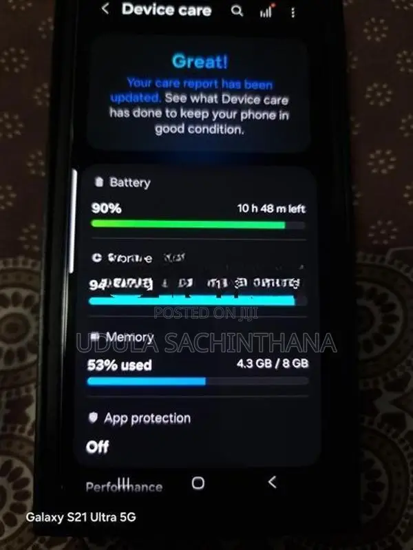 Samsung Galaxy S21 128/8GB (Used)
