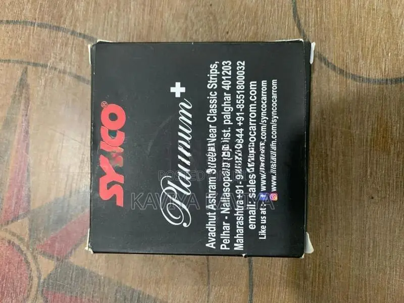 Synco Platinum Plus Carrom Sticker