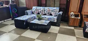 Modern Sofa Set with Stool