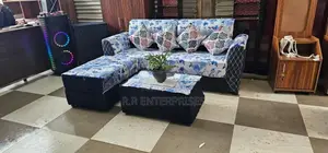 Modern Sofa Set with Stool