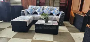 Modern Sofa Set with Stool