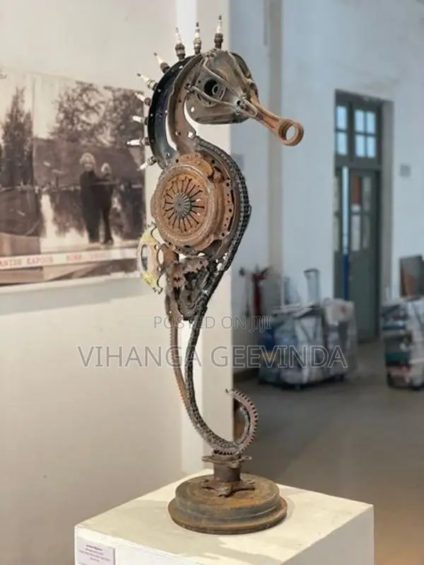 Antique The Sea Horse Sculpture