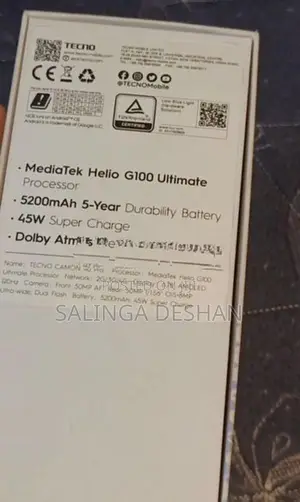 Tecno Camon 40 Pro (Used)