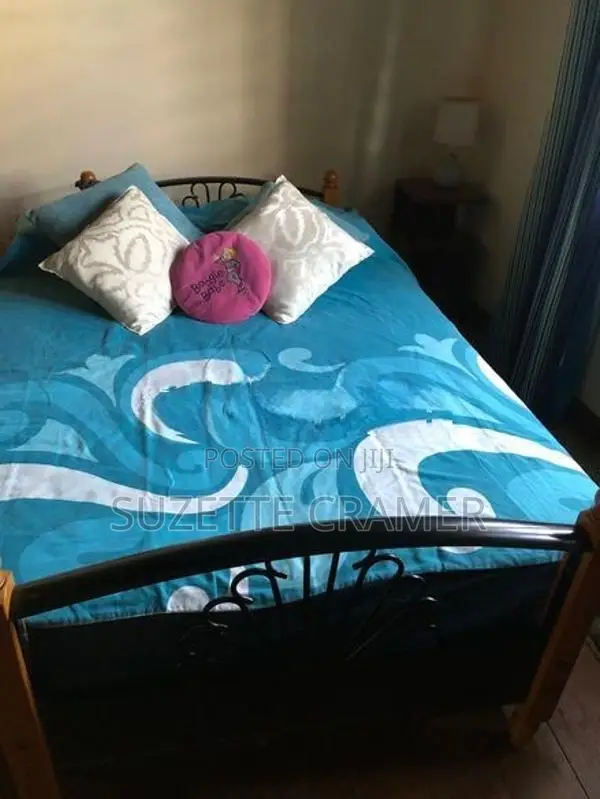 Wrought Iron beds with mattres