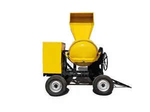 Concrete Mixer with Self Loading Hopper
