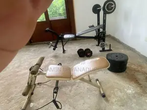 Bench White Belly Fat Burning Machine