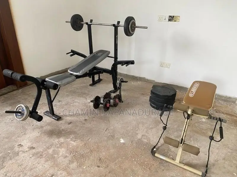 Bench White Belly Fat Burning Machine