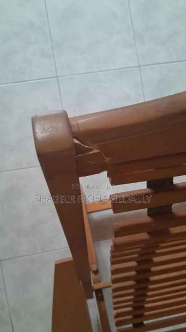 Foldable Wooden Armchair