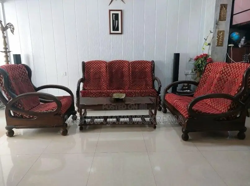 Teak Wood Sofa Set