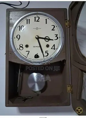 * Antique Seikosha Wall Clock ( By Seiko ) for Sale