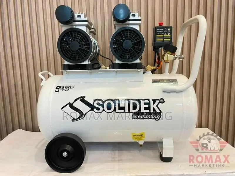 50L Air Compressor SOLIDEC 550W Sound Proof