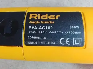 Rider EVA-AG100 Angle Grinder – HERMAN PT 0599