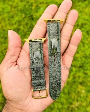 Apple Watch Ostrich Leather Strap