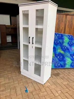 White New Office Cupboard