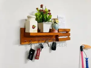 Wooden Wall Key Holder