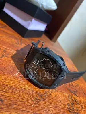Piaoma Matte Black Men's Digital Watch