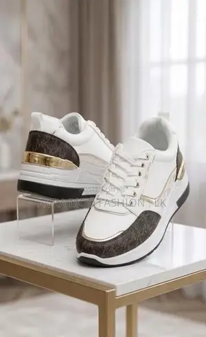 Premium Monogram Casual Sneakers