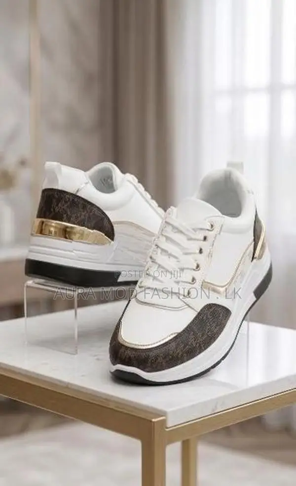 Premium Monogram Casual Sneakers