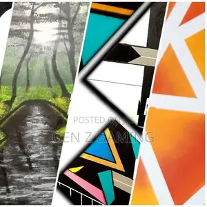 Hand-Painted Wall Art Decor