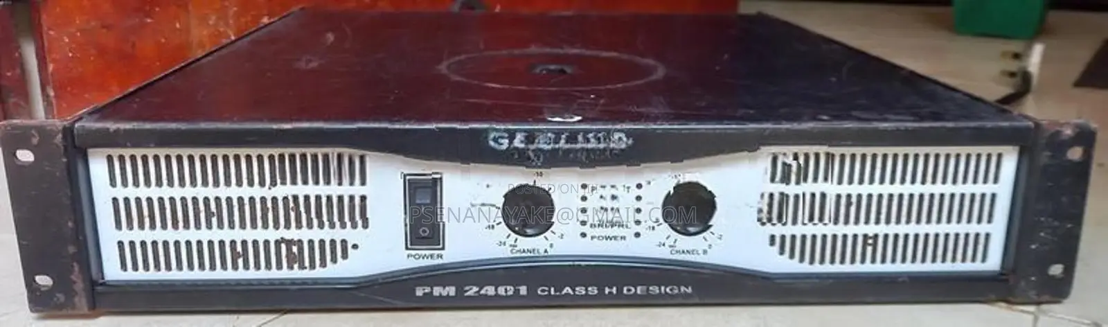 Ground Audio Power Amp