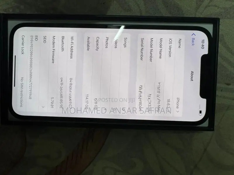 Apple iPhone 12 Pro Max (Used)