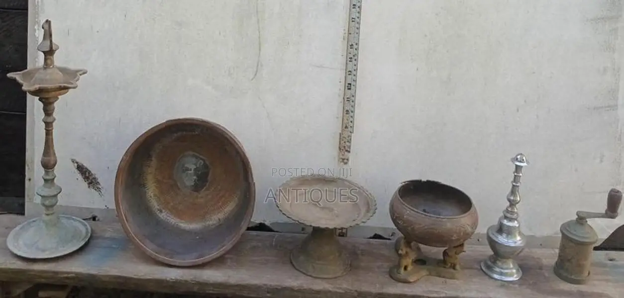 Vintage Brass Item Set