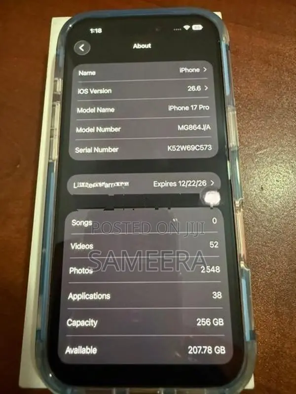 Apple iPhone 17 Pro (Used)