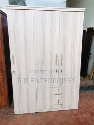 New 6*4 Ft Ash White Melamine Wardrobes
