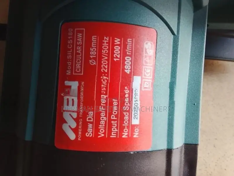MEN 185mm Circular Saw 1200W – HERMAN PT 0614